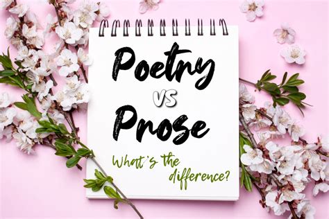 what is the difference between poetry and prose? how does rhythm play a role in both?